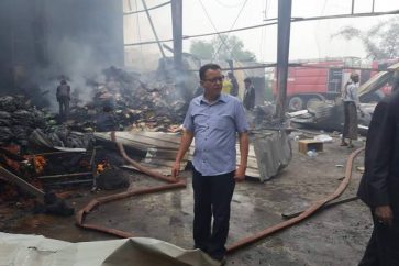 Raid saoudien contre une usine à Sanaa