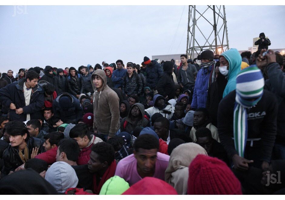 migrants à Calais, évacuation du camp de réfugiés
