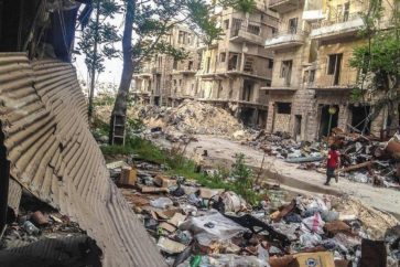 Quartier ouest d'Alep