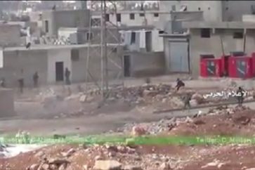 Les combats à Benyamine-Meniane