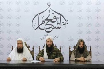 La direction de la milice front Fateh al-Sham