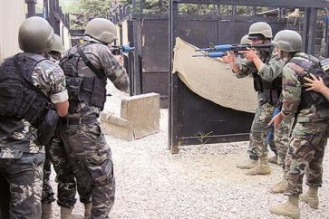 Des soldats libanais, attaque au nord Liban