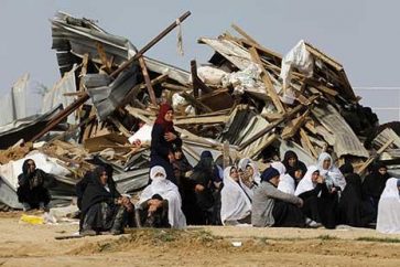Destruction par « Israël » du village palestinien d’Oum al-Hirane au Néguev