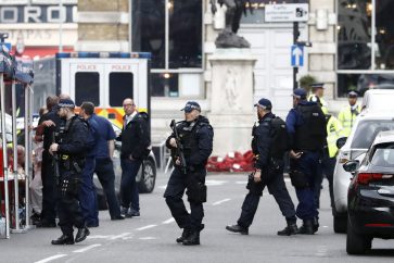 perquisitions à Londres