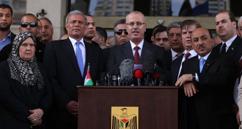 Le Premier ministre palestinien Rami Hamdallah