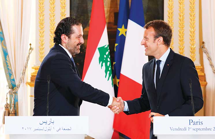 macron-hariri