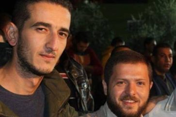 Le martyr Ahmad Ismail Jarrar et son cousin Ahmad Nasr Jarrar