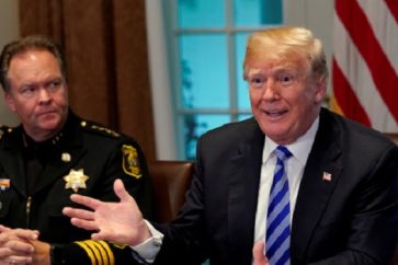 Trump hosts hosts a California Sanctuary State Roundtable at the White House in Washington