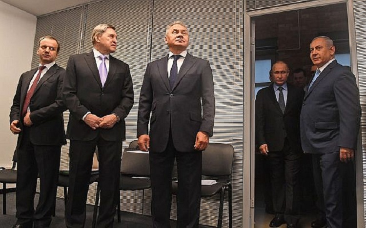 Lors de la visite de Benjamin Netanyahu en Russie (Archives)