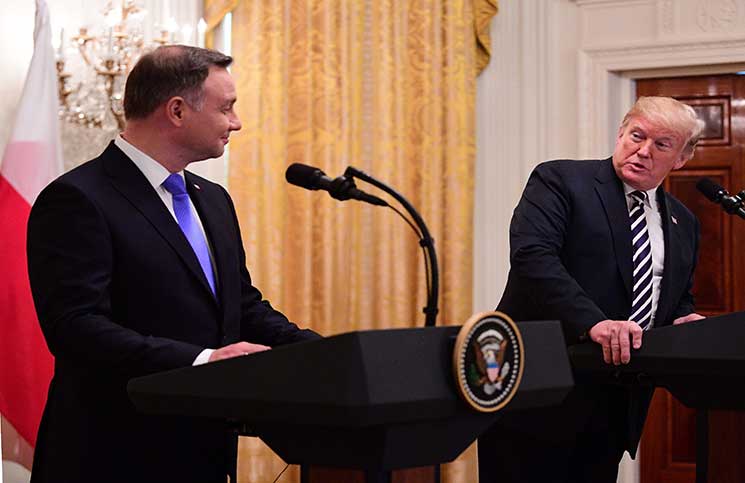 trump-pologne