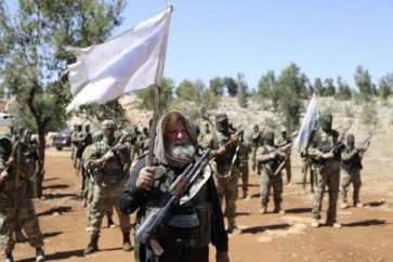 Des miliciens takfiristes de HTC-front al-Nosra