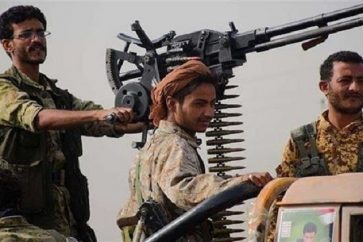 Des combattants d'Ansarullah