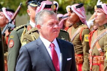 Le roi Abdallah de Jordanie