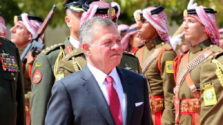 Le roi Abdallah de Jordanie