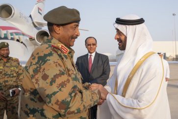 Abdel Fatah Burhane et MBZ (Archives)