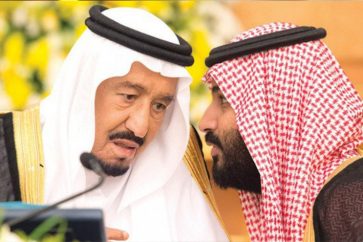 Le roi Salman et MBS