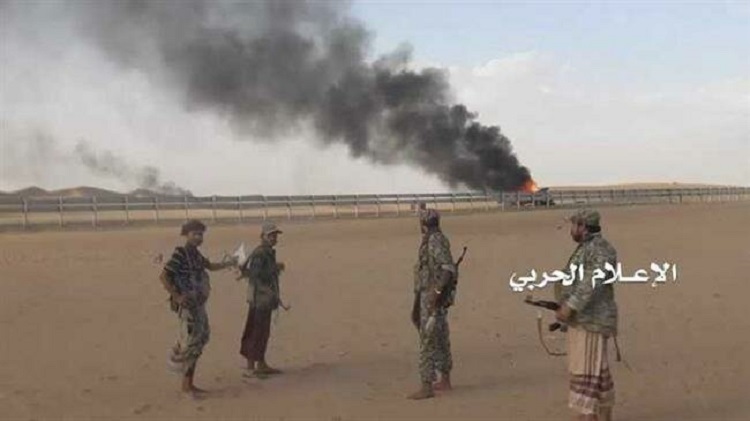 Des combattants d'Ansarullah