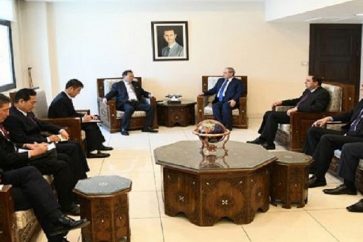 Le vice-ministre des AE nord-coréen en visite en Syrie le mois d'avril dernier