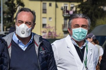 Giulio Gallera, responsable de la Santé au sein du gouvernement régional de Lombardie