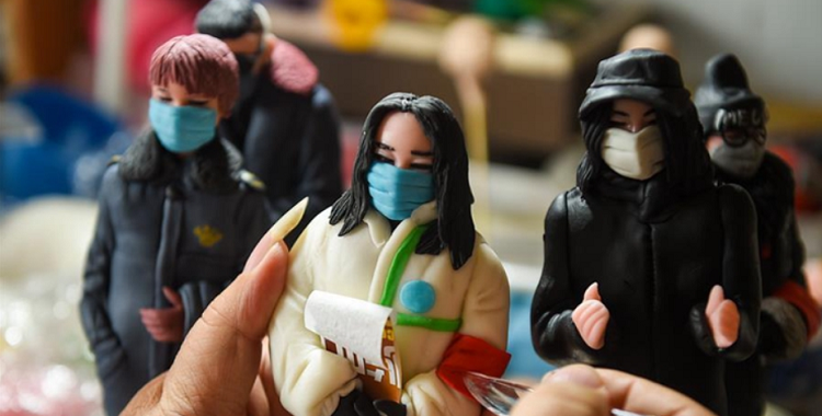Des sculptures de pâte réalisées par un artiste chinois (Source: Xinhua)