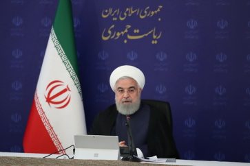 M. Rohani président le conseil des ministres ce mercredi 8 avril 2020