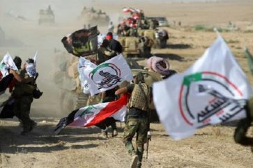 Des combattants du Hachd Chaabi