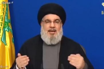 Le secrétaire général du Hezbollah, Sayed Hassan Nasrallah