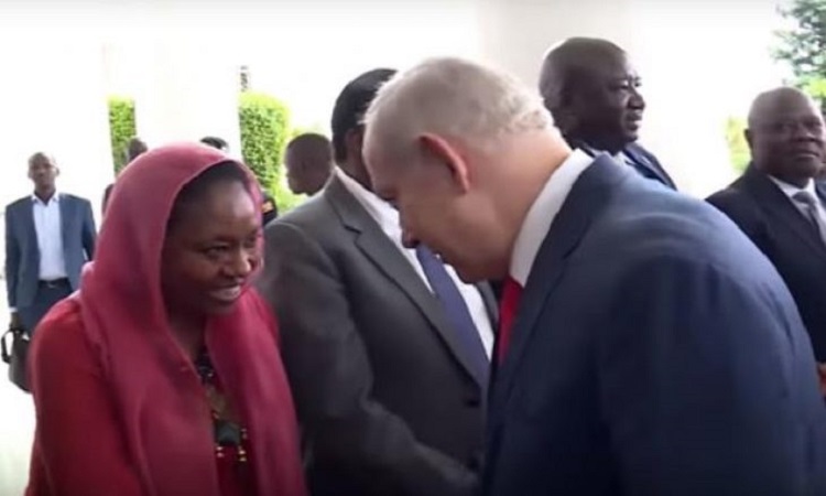 Najwa Gadaheldam,et Benjamin Netanyahu