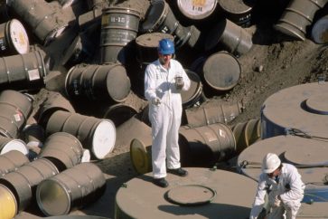 Complexe nucléaire de Hanford,  au centre-sud de l'État de Washington