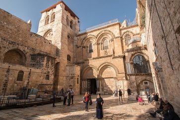 Eglise de Saint Sépulcre à AlQuds occupée