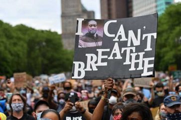 Manifestation contre le racisme aux USA (Archives)