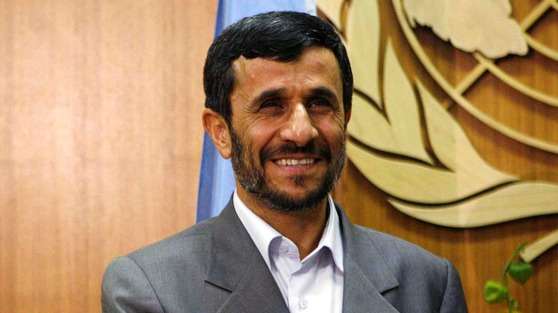 L'ex-président de la République islamique d'Iran Mahmoud Ahmadinejad