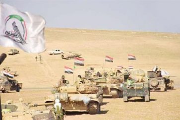 Les forces des Hachd al-Chaabi près de la frontière syrienne. (Archives)