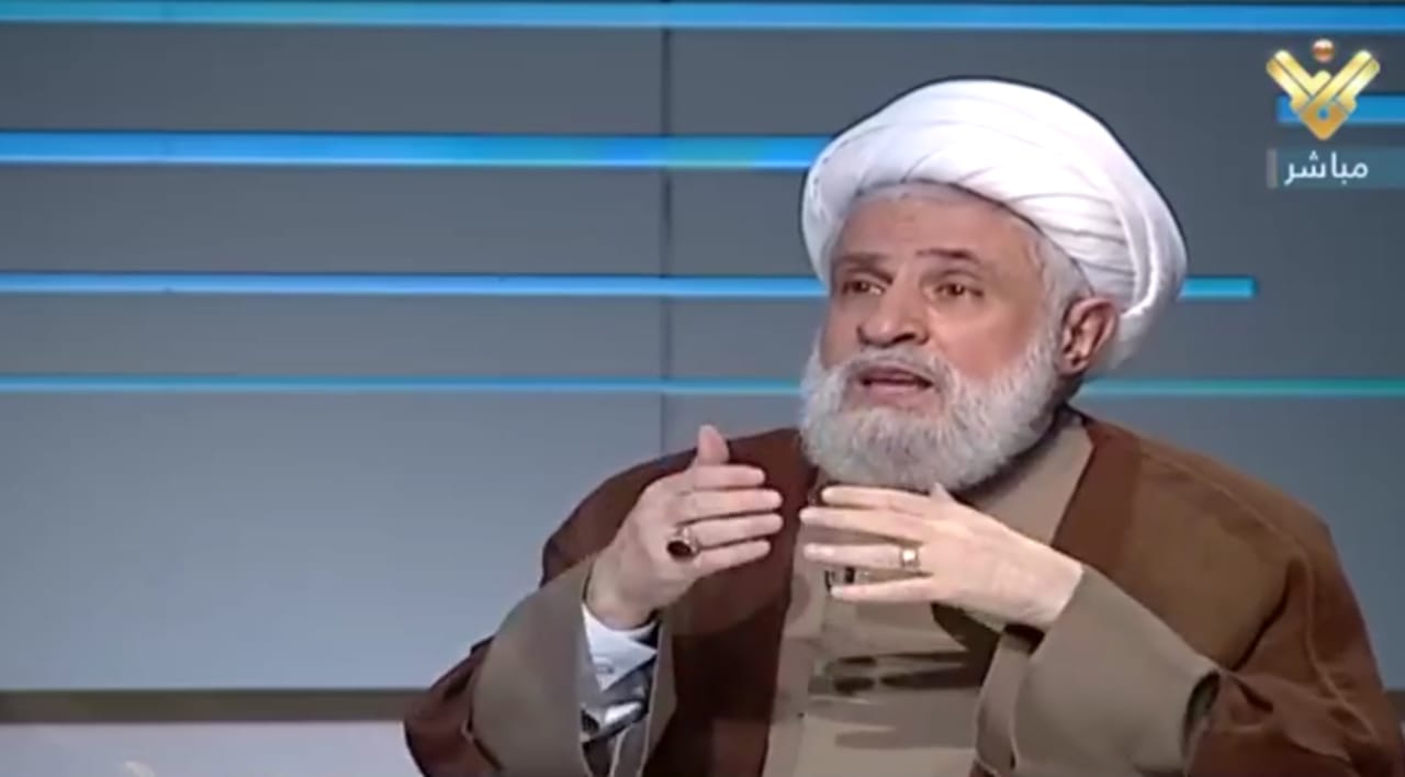 Le secrétaire général adjoint du Hezbollah, cheikh Naim Qassem