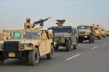 Des soldats égyptiens