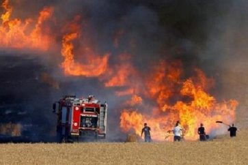 Les ballons incendiaires, le cauchemar des colons sionistes.