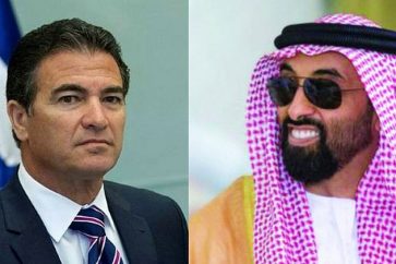 Yossi Cohen et Tahnoun ben Zayed