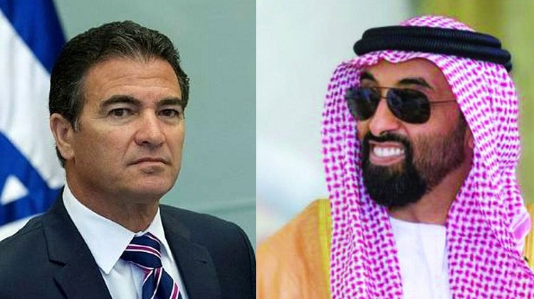 Yossi Cohen et Tahnoun ben Zayed