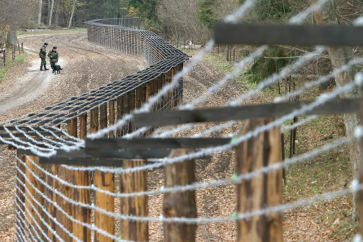 La frontière entre la Biélorussie et la Pologne (Archives)