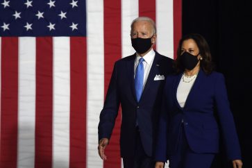 Biden and Harris