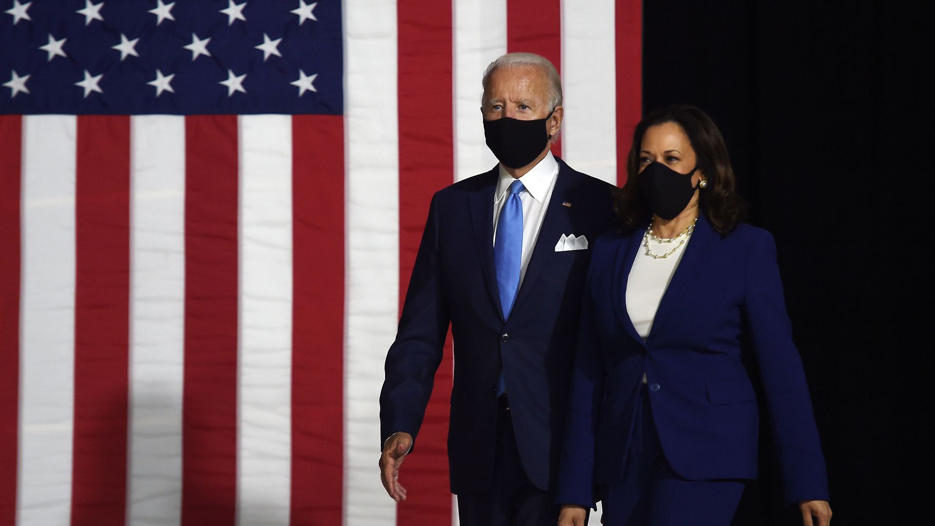 Biden and Harris