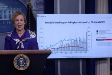 La conseillère spécialisée auprès de la Maison Blanche Deborah Birx