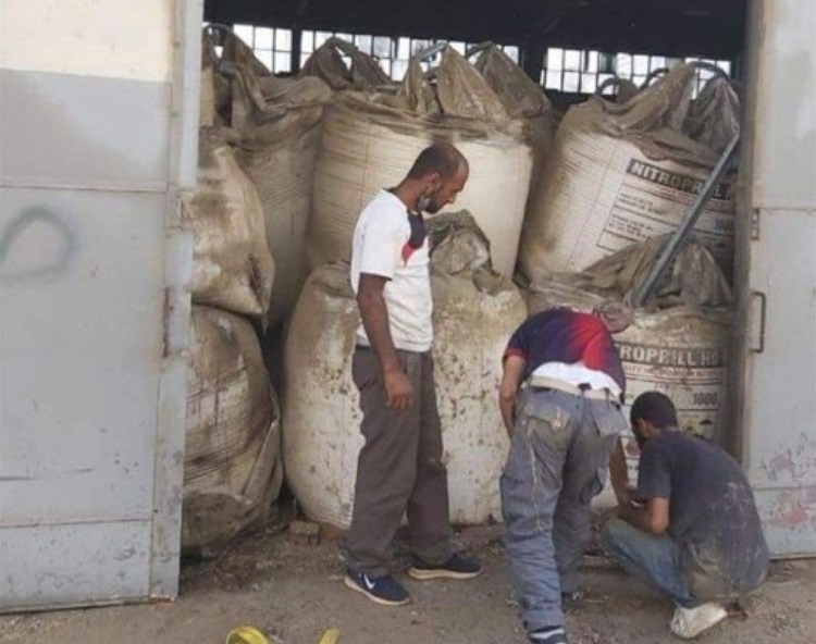 La dernière photo de l'entrepôt du nitrate d'ammonium dans le port de Beyrouth avant l'explosion selon les médias libanais