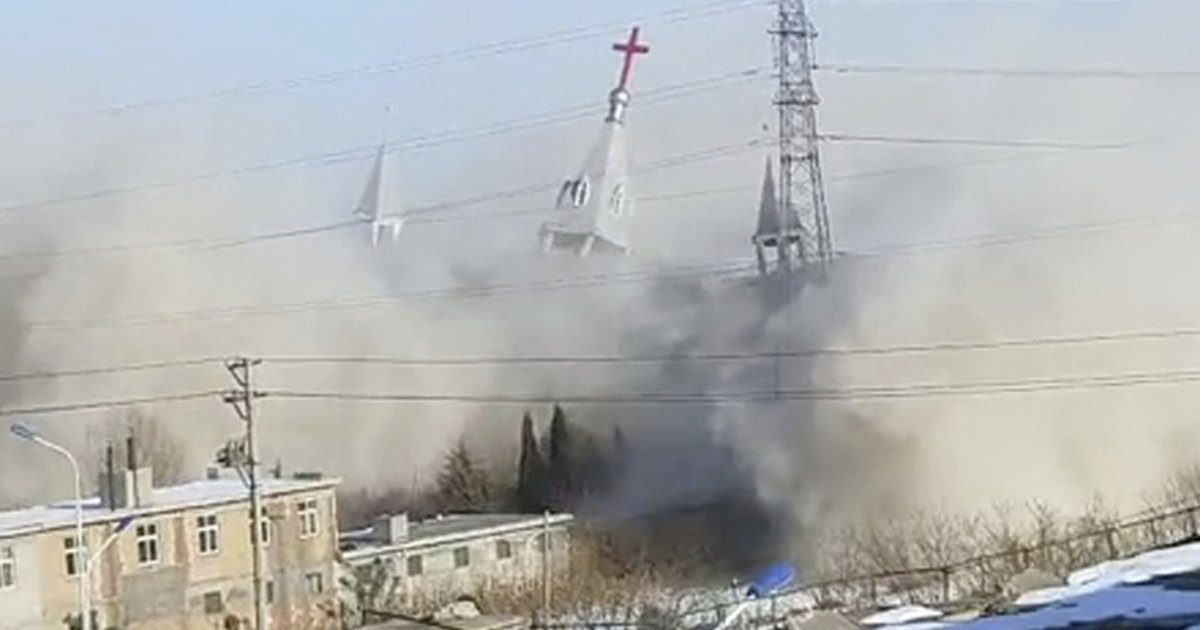 En 2018, les autorités chinoises ont détruit l'église évangélique Jindengtai, située dans la province du Shanxi