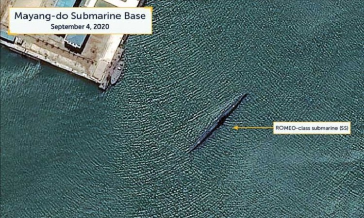 Pyongyang a fait savoir en octobre dernier qu’il avait testé avec succès un nouveau missile balistique lancé par sous-marin