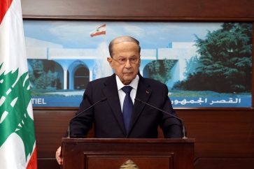 Le président Michel Aoun