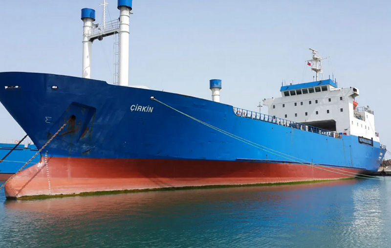 Le navire turc Cirkin