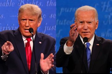 Trump et Biden