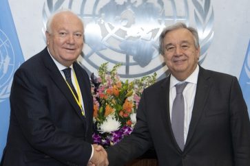 Moratinos et Guterres