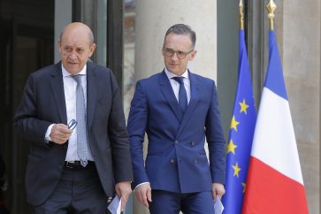 Le Drian et Maas